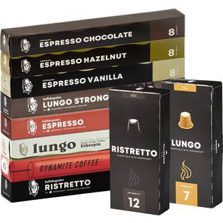 Kaffekapslen | Tasting mix - 100 kapsler til Nespresso®