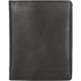 bugatti Herren Geldbörse schwarz Leder