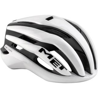 MET Trenta MIPS cykelhjelm White/Black Matt/Glossy - Hjelmstørrelse 52-56 cm