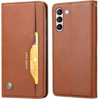Card Set Series Samsung Galaxy S23+ 5G Pung Taske - Brun