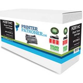 Sort lasertoner - HP nr.81X - 25.000 sider
