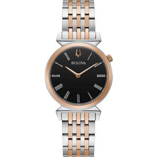 Bulova 98L265 Classic Sort/Rosaguldtonet stål Ø30 mm