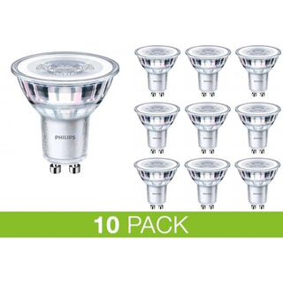 PHILIPS GU10 LED 4W i 2700K, 345Lm Dæmpbar - 10-PAK