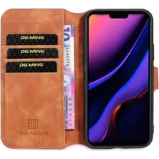 DG-Ming Wallet 3-kort Apple iPhone 13 Pro Max  - brun