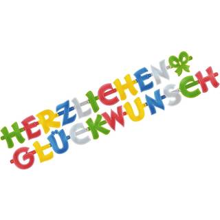 Herzlichen Glückwunsch Partygirlande