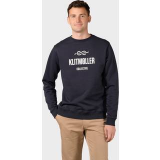 Mens logo crew - Navy