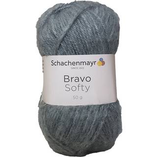 Schachenmayr Bravo Softy Akrylgarn 8295 Lys Grå