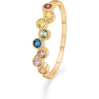 Mads Z - Dido Colour 8kt guld ring med farvede sten - 3347171