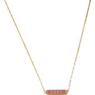 Word Candy Tag Necklace