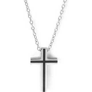 Sort Indrammet Korshalskæde