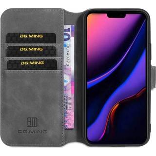 DG-Ming Wallet 3-kort Apple iPhone 13 Pro (6.1")  - Grå