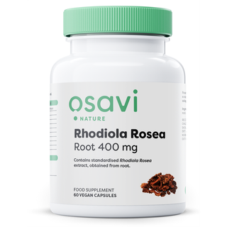 Rhodiola Rosea Rod, 400 mg - 60 veganske kapsler
