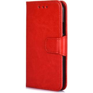 Oppo Find X5 Lite Læder Cover m. Pung & Magnetisk Luk - Rød
