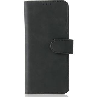 Samsung Galaxy Z Fold3 5G Blødt Læder Flip Cover m. Pung - Sort