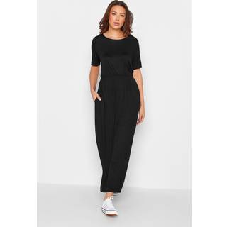 Lts Tall Black Pocket Midaxi Dress 14 Lts | Tall Women's Casual Dresses