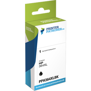 Sort blækpatron - HP nr.364 BKXL - 19ml.