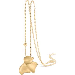 Blossom Silk Flower forgyldt halskæde