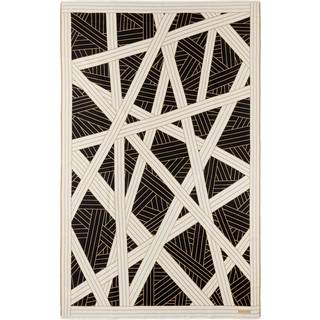 Missoni Blankets - 'Nastri' throw, black in BLACK 50% Wool - 36% Cashmere - 14%
