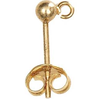 Ohrstecker vergoldet 925er Silber 2 Stück - Gold