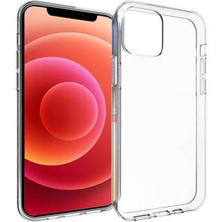 iPhone 12 / 12 Pro Minimalistisk Fleksibelt Plastik Cover - Gennemsigtig