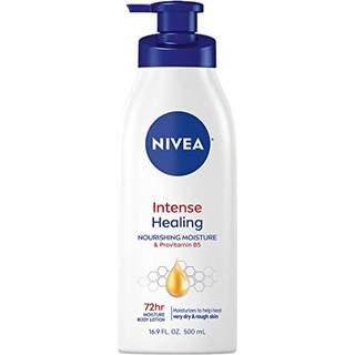 Nivea Intense Healing Body Lotion 72 timmars fukt för torr till mycket torr hud 16,9 fl oz pumpflaska
