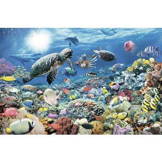 Ravensburger under havet - 5000 stykker puslespil | Pr?cision Fit | Premium kvalitet | Stor gruppeaktivitet | FSC -certificeret