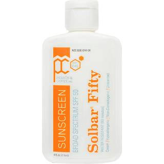 Person & Covey SPF 50 Solcreme Face & Body Sun Cream - Solbar Fifty Body & Face Sunscreen SPF 50 Broad Spectrum Solcreme - Vandbestandig Sun Crea