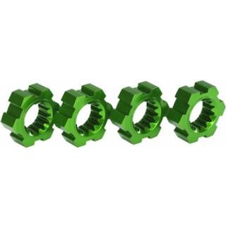 Traxxas 7756G Wheel Hubs Alu Green (4) X-Maxx, XRT