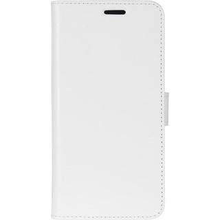 Nokia 5.3 Blankt Læder Cover m. Pung Hvid