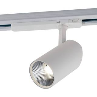 Eco-Light LED-spotlight Action 3.000K 13W hvid, Hvid/opal, Aluminium, Moderne