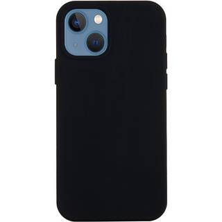 iPhone 14 Silikone Bagside Cover - Sort