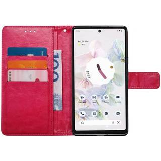Wallet cover 3-kort Google Pixel 7 - Lyserød