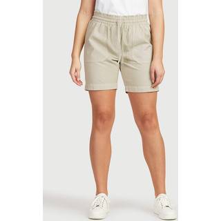 Shorts i vasket bomuld