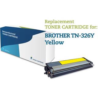 Gul lasertoner 326Y - Brother TN-326Y - 3.500 sider.