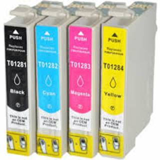 Epson T1282 cyan printerpatron 12 ml C13T12824011 alternativ