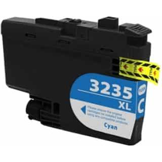 Brother LC3235XLC cyan blækpatron Kompatibel LC3235XLC - 50ml