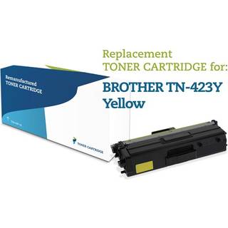 Gul lasertoner TN423Y - Brother - 4.000 sider.