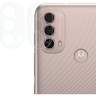 Motorola Moto E40 Beskyttelsesglas til Kameralinse - Gennemsigtig (2 stk.)