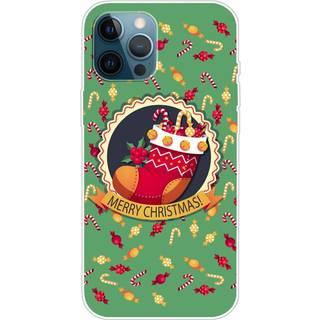 iPhone 14 Pro Fleksibelt Plast Jule Bagside Cover - Julesok og Slik