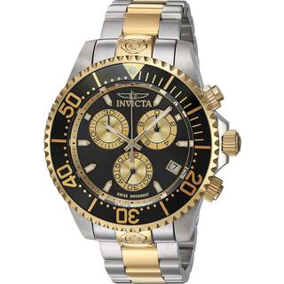 Invicta 26850 Pro Diver Sort/Gul guldtonet stål Ø47 mm