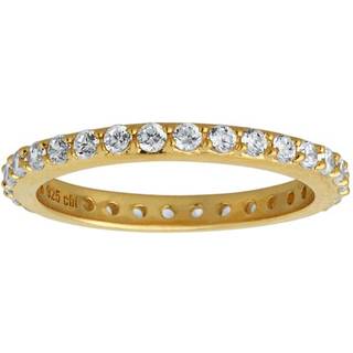 By Biehl Sparkle ring forgyldt med CZ - Str. 60