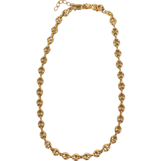 BIG COFFEY NECKLACE | GOLDEN