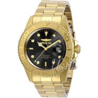 Invicta 29946 Pro Diver Sort/Gul guldtonet stål Ø43 mm