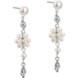 DAISY PEARL EARSTUD | SILVER