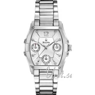 Bulova 96L271 Classic Hvid/Læder Ø32 mm