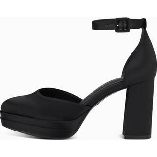 Tamaris Dame Pumps 37 BLACK SATIN