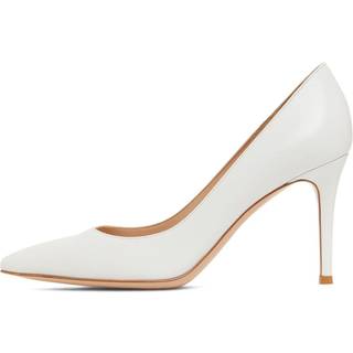 Gianvito Rossi Gianvito 85 leather pumps - white - EU 42