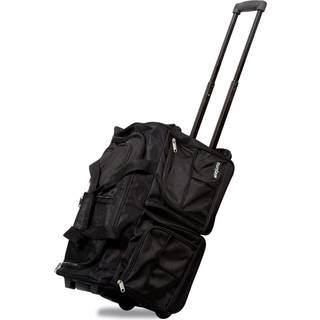 DeJuno 20-tommer b?ring rullende duffle taske sort en st?rrelse