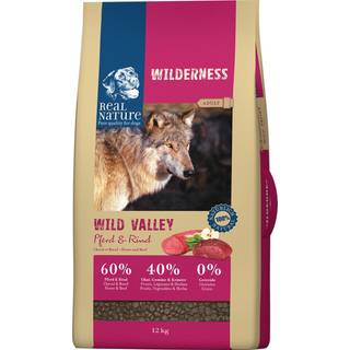 REAL NATURE Adult Wilderness Wild Valley hest & okse 12 kg