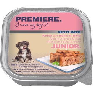PREMIERE Junior Petit Paté, alu-bakke kylling & okse 150 g
